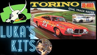 The JoHan 72 NASCAR Torino Model Car Kit amp The Bud Moore 72 Torino Race Car Lukas Kits 34 [upl. by Pegasus]