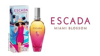 Escada Miami Blossom New Perfume [upl. by Htrowslle]