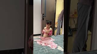 Smart Baby Uses Trash Can To Trick Dad Into Stealing Money baby smart funny [upl. by Dianna23]