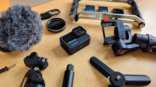 ¡Mejores ACCESORIOS para GOPRO en 1 Minuto [upl. by Allegna]