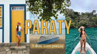 Vlog da viagem Paraty hospedagem passeio de lancha centrinho histórico comidas [upl. by Ymac]