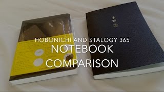 Hobonichi and Stalogy 365  Comparison [upl. by Eugene50]