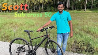 Scott sub cross 50  Scott bicycle 2021 [upl. by Gaut]