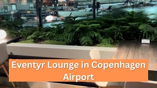 Eventyr Lounge in Copenhagen Airport [upl. by Zarihs]