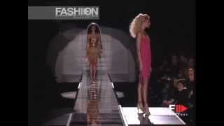 quotVersacequot Spring Summer 2002 2 of 4 haute couture by Fashion Channel [upl. by Ker247]