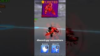 Crimson Eclipse  Blade Ball Update  roblox bladeball baller fypシ game clash [upl. by Adnyl443]