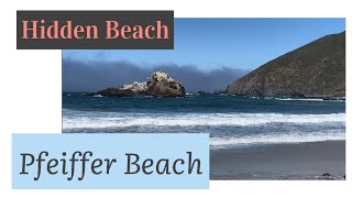 Amazing Hidden Beach  Pfeiffer Beach [upl. by Cnut685]