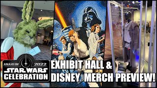 Star Wars Celebration Anaheim 2022  Exhibit Hall Tour amp Disney Parks Merchandise Preview [upl. by Roselane919]