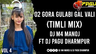 VOL4 02 GORA GULABI GAL VALITIMLI MIX DJ M4 MANOJ FT DJ PAGU DHARMPUR amp DJ MANOJ VAV [upl. by Karlie]