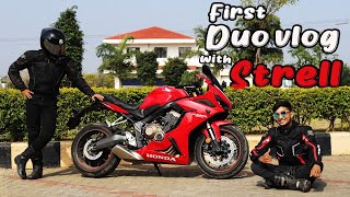 STRELL  KOCHIMACHAN DUO VLOG  ftHONDA CBR 650R  MONSTER 821  OPEN ROADS  FUN VLOG [upl. by Sualkin999]