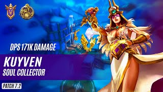 DPS 171K DAMAGE Kuyven SERIS PALADINS COMPETITIVE GRANDMASTER SOUL COLLECTOR [upl. by Kifar]