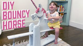 DIY Rocking Horse  Daddy Daughter Project 2 [upl. by Millur]