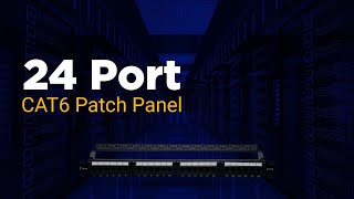 Step by step guide on how to install 24port Cat6 patch panel 1u unshielded horizontal rack mount [upl. by Rotberg585]