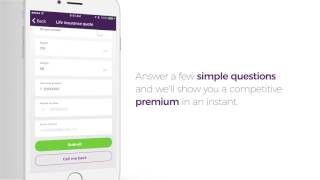 OUTsurance App tutorial  Life Quote [upl. by Coben]