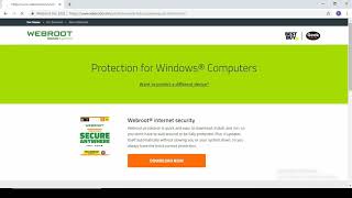 How to download install and Activate Webroot Antivirus using WebrootcomSafe [upl. by Zaob843]