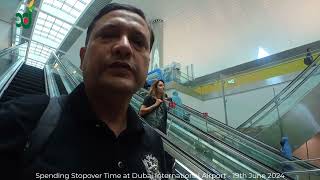 Spending Stopover Time at Dubai International Airport [upl. by Eelimaj]