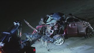 Car drives off Carlsbad cliff after evading police [upl. by Anileba]