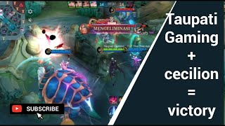 Taupati gaming  cecilion  victory mobilelegends taupatigaming cecilionml mlbb [upl. by Nancy]