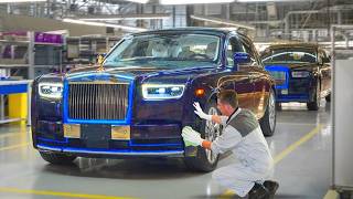 RollsRoyce Factory🚘2024 Assembly line – How its built Step by Step MANUFACTURING  Factory [upl. by Eardnaed]