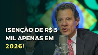 NÃO VAI TER ISENÇÃO DO IMPOSTO DE RENDA EM 2025 [upl. by Lavicrep253]