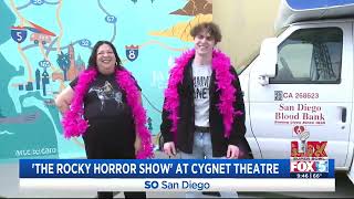 Fox5  The Rocky Horror Show Blood Drive  October 17 2024 [upl. by Idonna]