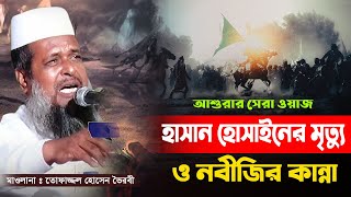 আশুরার সেরা ওয়াজ। তোফাজ্জল হোসেন ভৈরবী  TofazzalHossain  Bangla Waz [upl. by Maurreen]