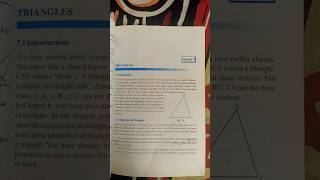 Triangles class9 ch7 triangles congruency rule geometry mathsspecialist subscribe bestresult [upl. by Lesko]