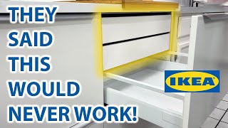 IKEA MAXIMERA DRAWER HACK  DRAWER COMBINATION YOU NEVER KNEW WAS POSSIBLE IKEA SAID THIS WONT WORK [upl. by Ybbob]