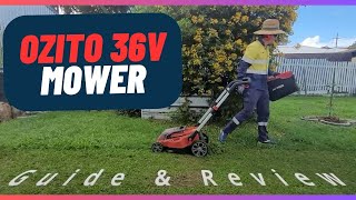 Ozito 36V Mower Guide amp Review [upl. by Anelrahc512]