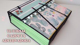 TUTORIAL CARPETA ARCHIVADORA [upl. by Euqnimod]