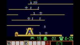 Lemmings  Fun Level 3 Solution [upl. by Guillema182]