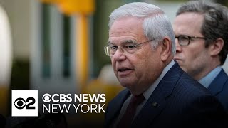 Sen Bob Menendez to resign effective Aug 20 sources say [upl. by Eirrehs]