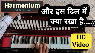 और इस दिल में क्या रखा है  Harmonium Music  Ajitgiri Gauswami  music harmonium video shorts [upl. by Kori910]