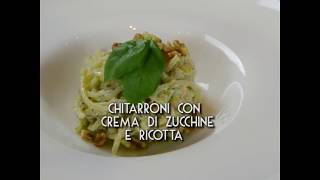 Chitarroni con Crema di Zucchine la Video Ricetta [upl. by Fleur217]