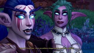 Tyrande retrouve Malfurion Patch 1025 Cinématique Dragonflight [upl. by Eldoree]