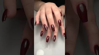 Before and after hard gel structured manicure natural nails ￼ nails fallnails [upl. by Mehitable]