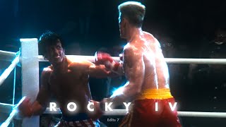 Rocky Balboa vs Ivan Drago remastered in 4k rounds 1 and 2  shorts rocky4 rockybalboa ivandrago [upl. by Chet]