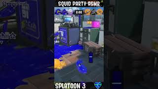 Squid Party ASMR splatoon3 splatoon superkateshorts nintendoswitch [upl. by Sy877]