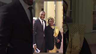 Idris Elba amp His Adorable Mother Eve Elba shorts trending viral family beautiful celebrity [upl. by Enyrb]