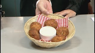 Receta Ají Croquetas de arroz con pollo [upl. by Isla]