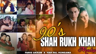 90s SRK Romance Mashup90s SRK MashupBollywood 90s Mashup90s Superhit Mashup90s Evergreen Mashup [upl. by Rehpotsirk866]