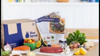 Blue Apron Delivering 800K ReadytoMake Meals a Month [upl. by Yetah]