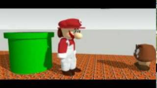 Super Mario Bros World 11 Sketchup Animation [upl. by Ednihek]