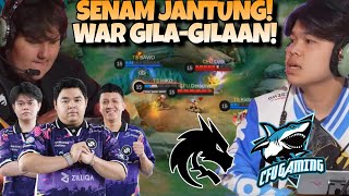 WARNYA GILA BANGET COK SERU  CFU GAMING VS TEAM SPIRIT MATCH 1  SWISS STAGE DAY 5 [upl. by Catrina]