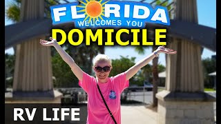 How To Set Up Florida Domicile Using Escapees RV Club  RV Living [upl. by Joacimah]