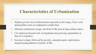 Urbanization amp Urbanism [upl. by Igic]