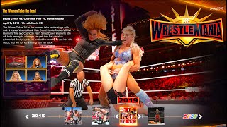 WWE 2K24 Showcase 16  Becky Lynch vs Ronda Rousey vs Charlotte Flair  4K BEST QUALITY [upl. by Ellehctim18]