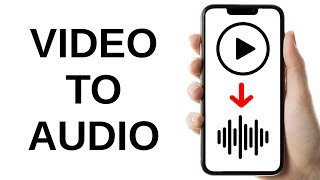 How to Convert Video to MP3 Audio on iPhone [upl. by Tara22]