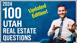 Utah Real Estate Exam 2024 100 Questions with Explained Answers [upl. by Ethelda263]