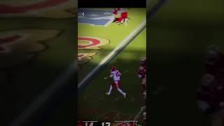 How did he get hit sticked by Patrick Mahomes🤣🤣 ￼ [upl. by Soble]